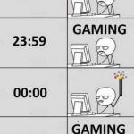 new years gamer