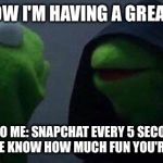 kermit me to me Meme Generator - Imgflip