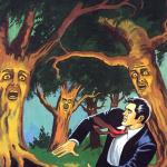 Pulp Art talking trees of Oz