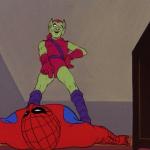 Green Goblin over Spider-Man 