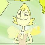 Yellow Pearl in Steven universe meme