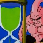 Majin Buu Looking at Hourglass