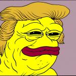 Golden Shower Pepe meme