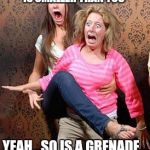 Scared | "DON'T WORRY, THE SPIDER IS SMALLER THAN YOU"; YEAH...SO IS A GRENADE... | image tagged in scared,scumbag | made w/ Imgflip meme maker