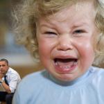 Obama Scared Little Girl