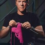 Jack Bauer is knitting