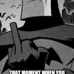 Batman | THAT MOMENT WHEN YOU TELL BATMAN JUST HOW MANY CHARECTERS CAN BEAT HIM EVEN WITH PREPTIME | image tagged in batman,middle finger | made w/ Imgflip meme maker