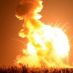 exploding rocket