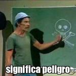 significa peligro