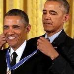 Obama self award