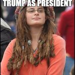 The education system failed America | 27.3% OF AMERICANS DON'T ACCEPT TRUMP AS PRESIDENT; 27.3% OF AMERICANS DON'T UNDERSTAND A VOTE | image tagged in feminist chick,2016,donald,trump,president,maths | made w/ Imgflip meme maker