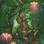 Magic Forest | “Some things have to be believed to be seen.”; ~Madeleine L'Engle | image tagged in madeleine l'engle,treehouse,believe,fantasy,fairy,dragons | made w/ Imgflip meme maker