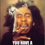 Bob Marley Logic | OMG; YOU HAVE A NICE WEENUS | image tagged in bob marley logic | made w/ Imgflip meme maker
