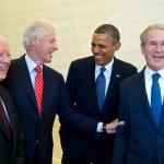 Former US Presidents Laughing