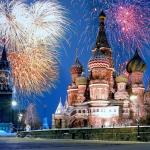 fireworks over the Kremlin