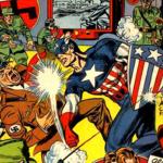 Captain America Punching Nazis