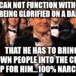 Clapping | TRUMP CAN NOT FUNCTION WITHOUT THE NEED OF BEING GLORIFIED ON A DAILY BASIS; THAT HE HAS TO BRING HIS OWN PEOPLE INTO THE CROWD TO CLAP FOR HIM...100% NARCISSISM | image tagged in clapping | made w/ Imgflip meme maker