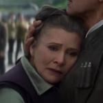 Sad Princess Leia