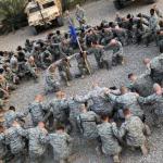 American Soldiers Praying in Jesus' Name 001 meme