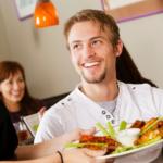 Man in a restaurant 