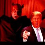 Donald Trump and Satan meme