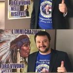 Confused Salvini