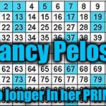 Prime Numbers | Nancy Pelosi; No longer in her PRIME | image tagged in prime numbers | made w/ Imgflip meme maker