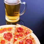 pizza and beer