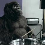 monkey drummer
