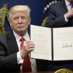 Trump signs ban