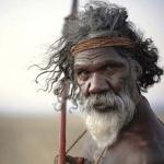 Skeptical aborigine