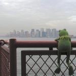 Kermit The Frog At The Port