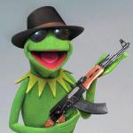 Kermit The Frog Gangster meme