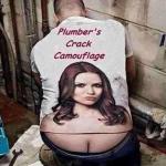 Wise crackin' plumber