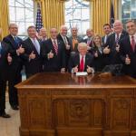Trump group thumbs up