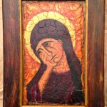 Our Sorrowful Mother | "GOD OFFERS US HIS SADNESS; WE DISTRIBUTE IT."; MAGED ZAHER; DANIELIMBURGIA#3 | image tagged in our sorrowful mother | made w/ Imgflip meme maker