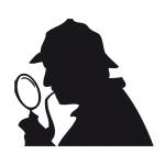 Sherlock Holmes silhouette