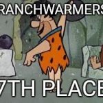 bowling | BRANCHWARMERS; 7TH PLACE | image tagged in bowling | made w/ Imgflip meme maker