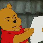 Pooh Reading