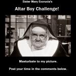Altar Boy Challenge NSFW meme