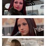 Danielle Bregoli Driving Sarah Reaction | DO YOU TAKE CREDIT IN HERE? | image tagged in danielle bregoli driving sarah reaction,memes | made w/ Imgflip meme maker