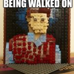 This idea might actually work for Brian. Lego week. A-Juicydeath1025-event | GETS TIRED OF BEING WALKED ON; BECOMES LEGOS | image tagged in lego bad luck brian,memes,bad luck brian | made w/ Imgflip meme maker