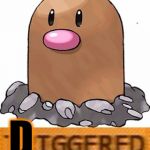 When your enemy is  grass type | D | image tagged in triggered diglett,diggered,pokemon,nintendo,memes,funny | made w/ Imgflip meme maker