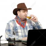 Drinking Cowboy