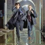 Sherlock & John running