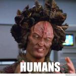 Not saying its humans