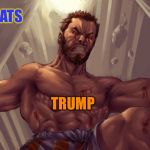 Samson | REPUBLICANS; DEMOCRATS; TRUMP | image tagged in samson | made w/ Imgflip meme maker