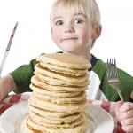 cute pancake kid