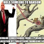 God's love for dogs... | HOLD SOMEONE TO RANSOM; DEMAND CONCESSIONS FROM A PERSON OR ORGANIZATION BY THREATENING DAMAGING ACTION. | image tagged in religious madness,god,religions,dogs,unbelievers | made w/ Imgflip meme maker