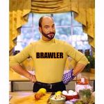 big brawler  | BRAWLER | image tagged in big brawler | made w/ Imgflip meme maker